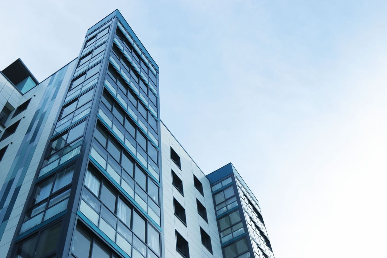 an apartment building