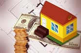 cash, house plan and house image